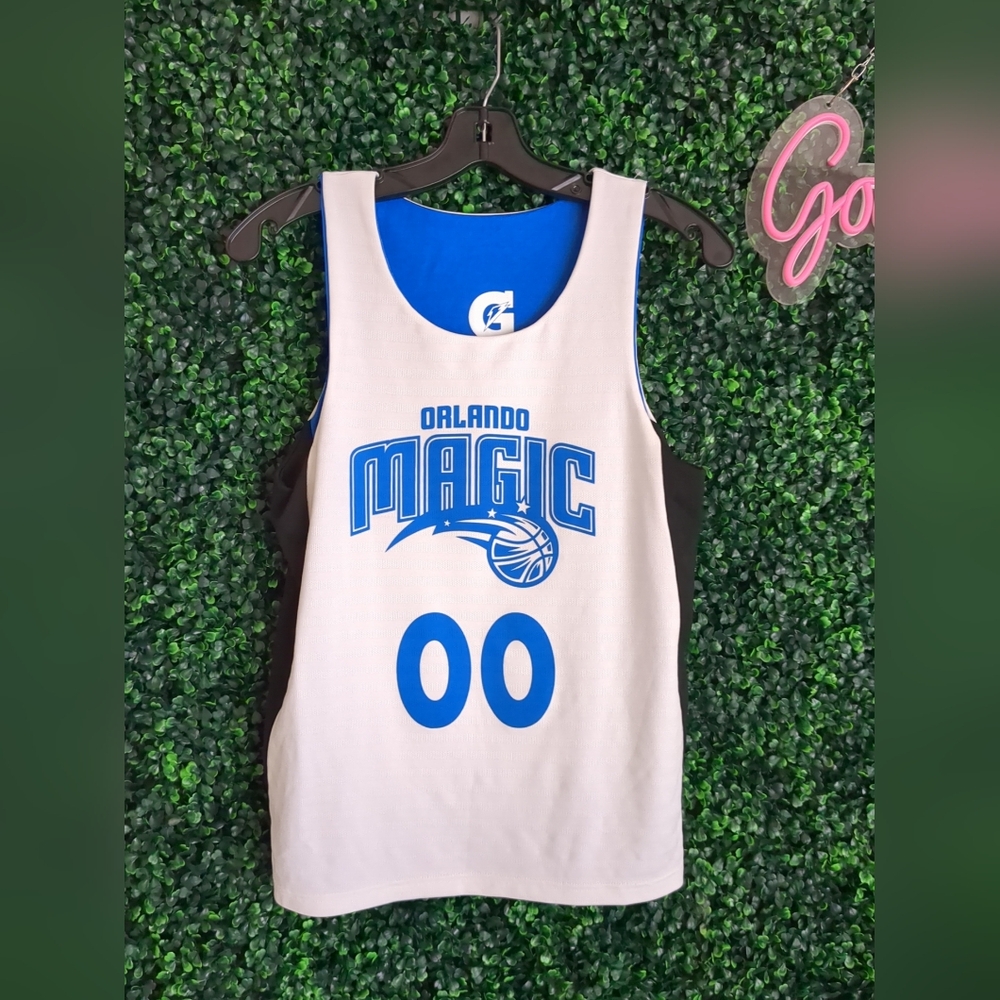 Exclusive Orlando Magic Gatorade Reversible Jersey Youth Large Female Small
